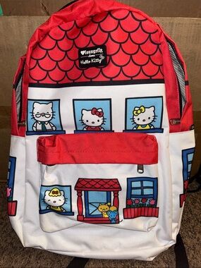 Hello Kitty Loungefly Backpack Good Condition Minor Stains